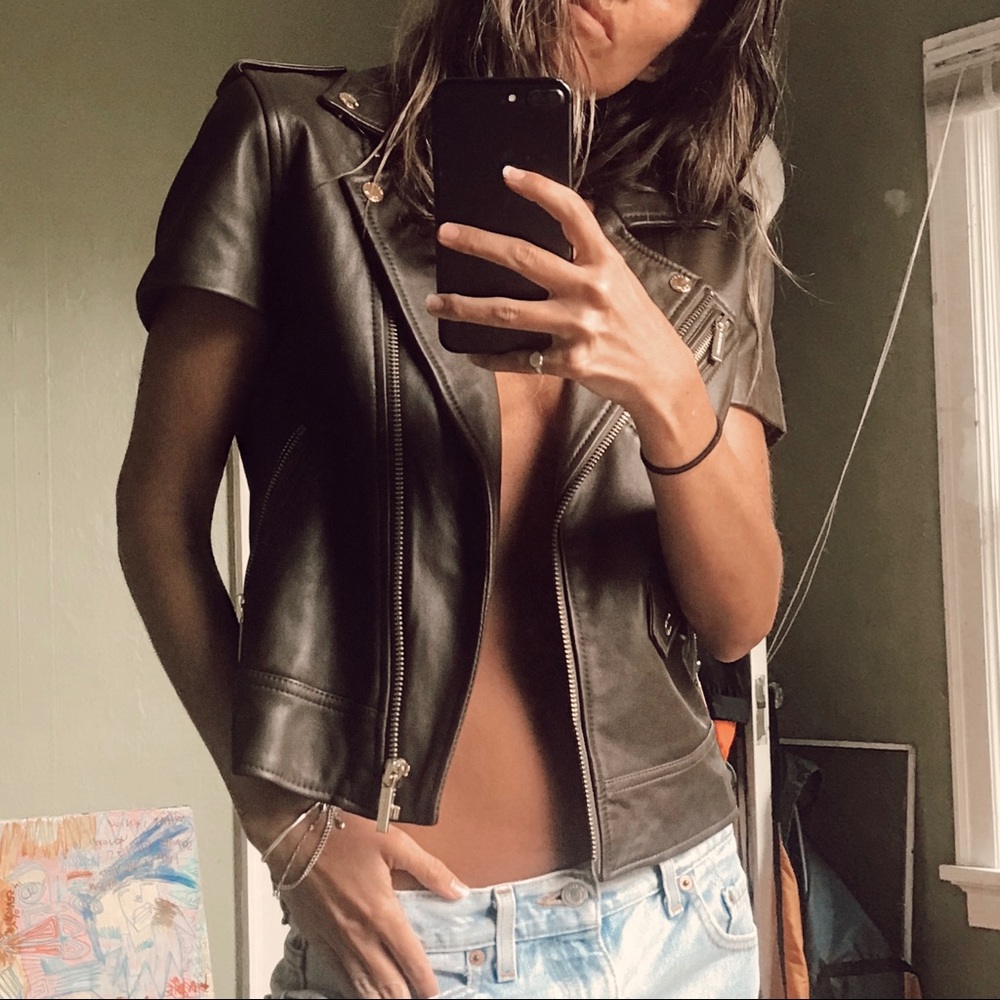 Michael Kors S/S Leather Jacket